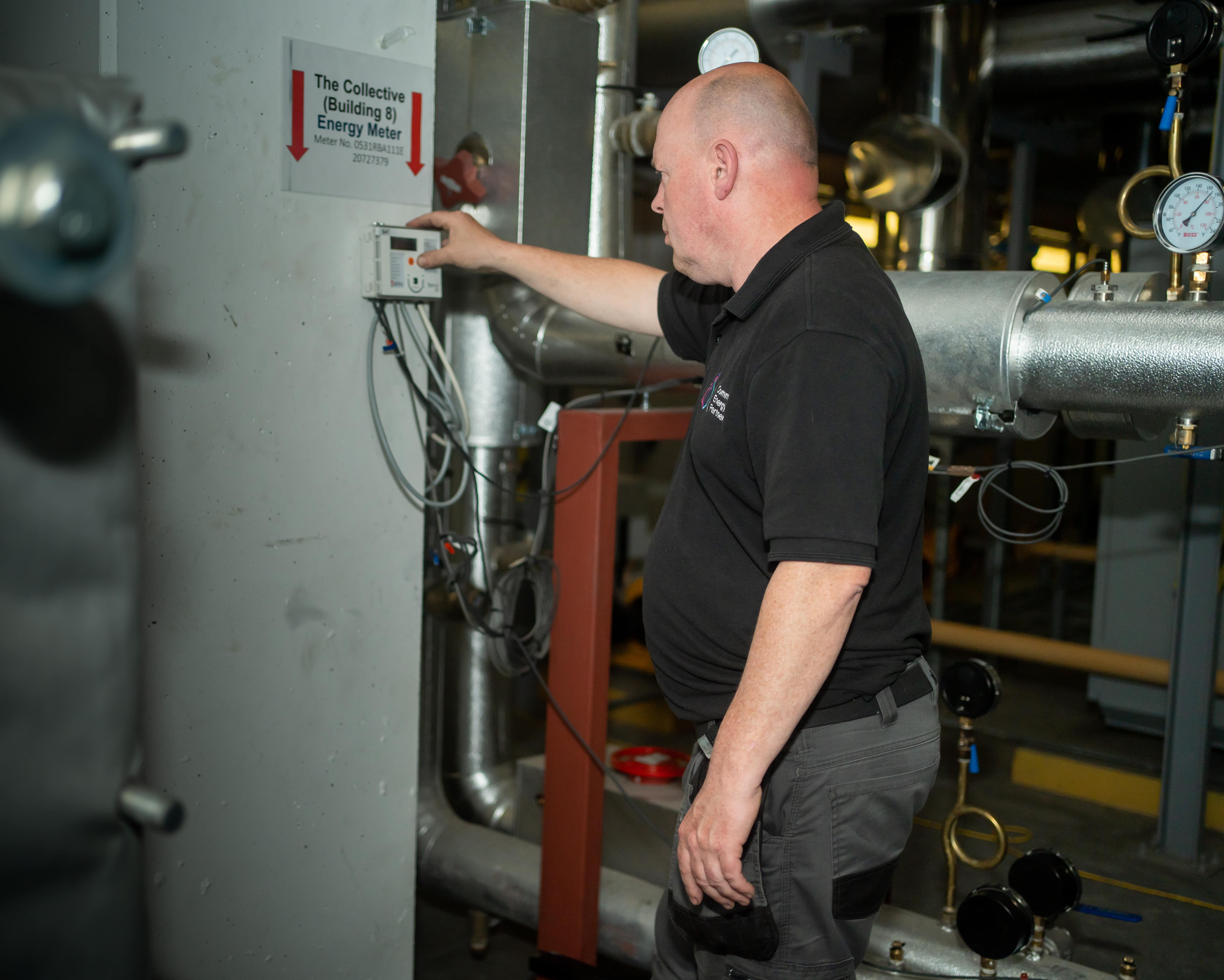 CEP agent reading communal energy management system